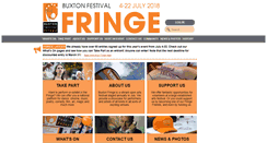 Desktop Screenshot of buxtonfringe.org.uk